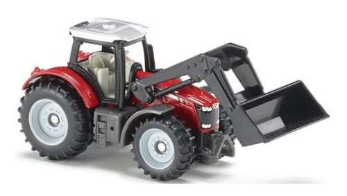 SIKU 1484 Massey Ferguson Tractor with frontloader Farm +- 1/64 scale