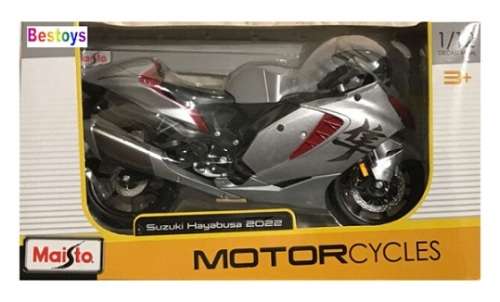 Maisto Diecast Model Motorcycle Bike Suzuki Hayabusa 2022 1/12 scale