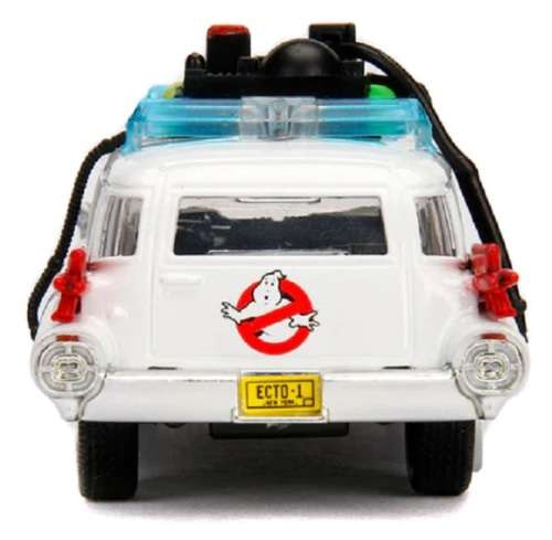 JADA Diecast Model Car 99748 Ecto 1 Ghostbusters Cadillac TV Movie Film 1/32 scale new in pack