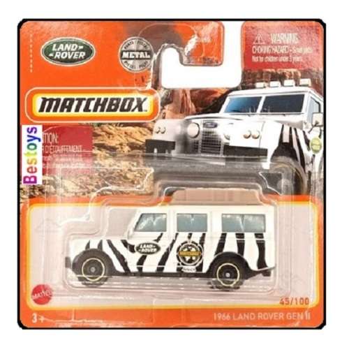 Matchbox 2022 45/100 Land Rover Gen 2 Series 2 1966