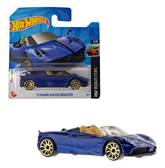 Hotwheels Hot Wheels Diecast Model Car 2023 13/250 Pagani Huayra Roadster 2017 Roadsters 1/64 scale