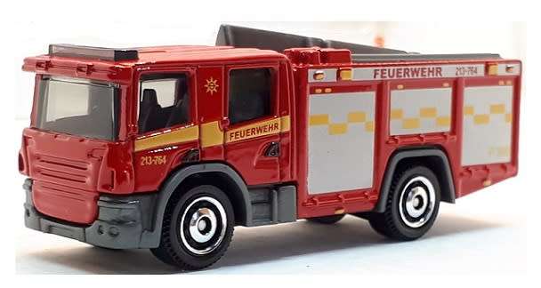 Matchbox Diecast Model Car 2019 56/125 Scania P 360 P360 Fire Engine Truck `Feurwehr` Rescue new