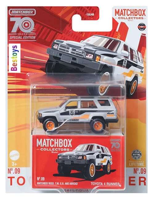 Matchbox Diecast Model Car 2023 Collectors Toyota 4 Runner No 70 70th Anniv 1/64 scale new
