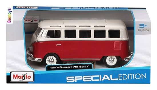 Maisto 31956 VW Volkswagen Kombi Samba Bus 1/25 scale