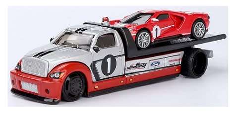 Maisto Elite Transport Flatbed Recovery Truck + Ford GT 2018 No 1 1/64 scale new