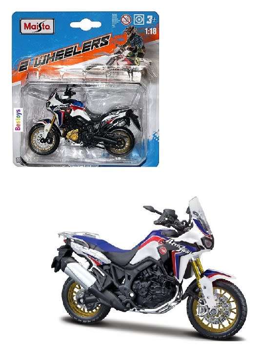 Maisto Motorcycle Bike Honda CRF 1000 Africa Twin 1/18 scale new