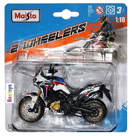 Maisto Motorcycle Bike Honda CRF 1000 Africa Twin 1/18 scale new
