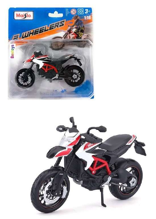 Maisto Diecast Model Motorcycle Bike Ducati Hypermotard SP 2013 1/18 scale new