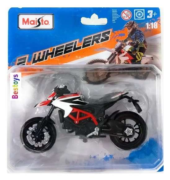 Maisto Diecast Model Motorcycle Bike Ducati Hypermotard SP 2013 1/18 scale new