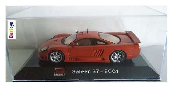 Supercars Diecast Model Car Collection Saleen S 7 S7 2001 1/43 scale