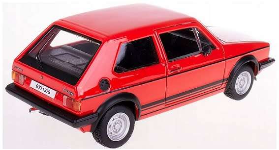 Burago Diecast Model Car 21089 VW Volkswagen Golf Mk 1 MK1 GTi 1979 1/24 scale