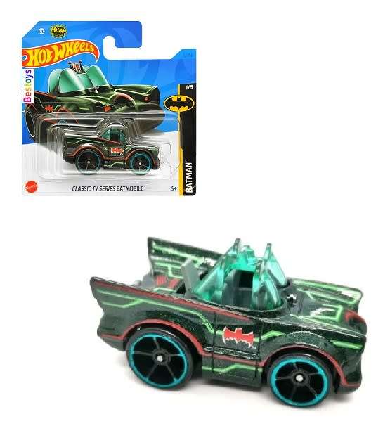 Hotwheels Hot Wheels Diecast Model Car 2023 3/250 Batman Batmobile Classic TV Series Tooned