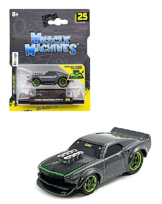 Maisto Muscle Machines Diecast Model Car Ford Mustang RTR-X 1/64 scale