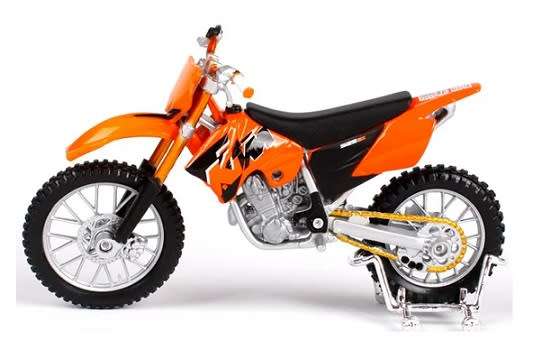 Maisto Diecast Model Motorcycle Bike KTM 525 SX Scrambler 1/18 scale