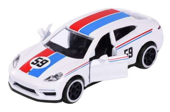 Majorette Diecast Model Car Porsche Series Porsche Panamera Turbo No 59 1/64 scale