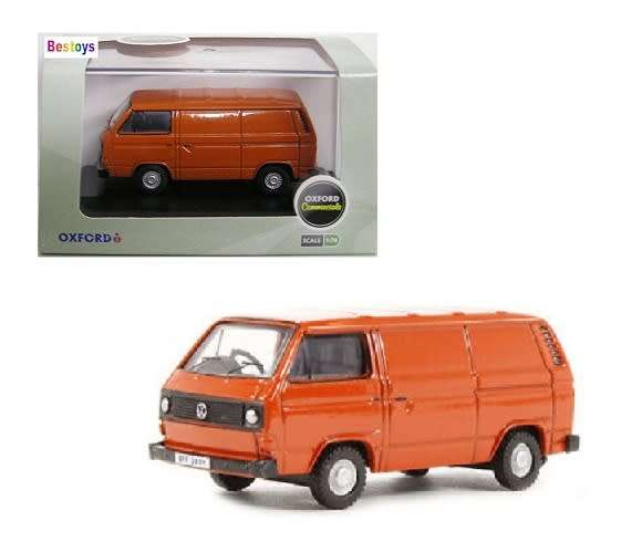 Oxford Diecast Model Car T25004 VW Volkswagen Kombi T 25 T25 Panelvan 1/76 OO railway scale