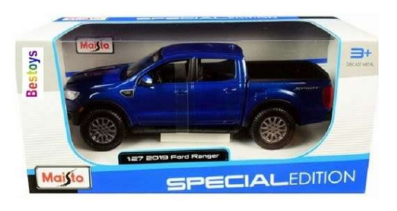 Maisto 31521 Ford Ranger Double Cab Pickup 2019 1/27 scale