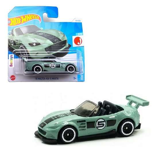 Hot Wheels Hotwheels 2024 69/250 Mazda MX 5 Miata 2015 No 5 J Imports 1/64 scale