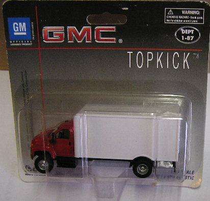Boley GMC Topkick Dry Goods Van Truck , HO 1/87 scale , new in blister pack