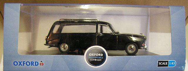Oxford Diecast Model Car DS002 , Daimler DS 420 DS420 Hearse , 1/43 scale , new in box