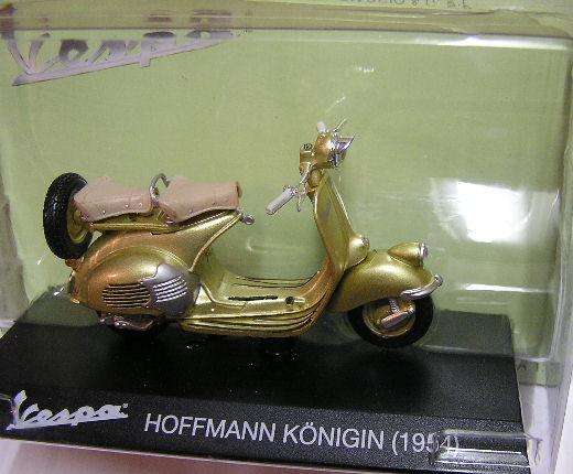 Vespa Scooter Collection Hoffmann Konigin 1954 , 1/18 scale , diecast new in blister pack