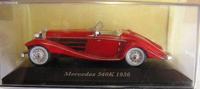 Diecast Model Car , Mercedes Benz 540K 540 K 1936 , 1/43 scale , new in box