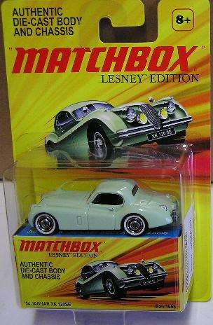 Matchbox Lesney 2010 (2009 on card) Jaguar XK 120 SE 120SE 1954 , 1/64 scale , new in blister pack