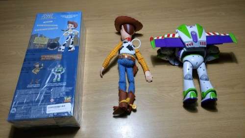 Toy Story - Talking Woody, Buzz Light Year, Jessie - Action Figures