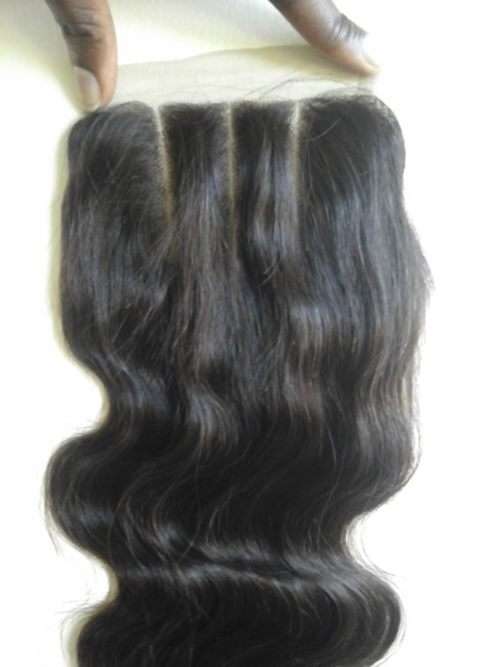 Brazillian &Peruvian virgin hair weaves+LACE CLOSURE 12-18 inches/8A