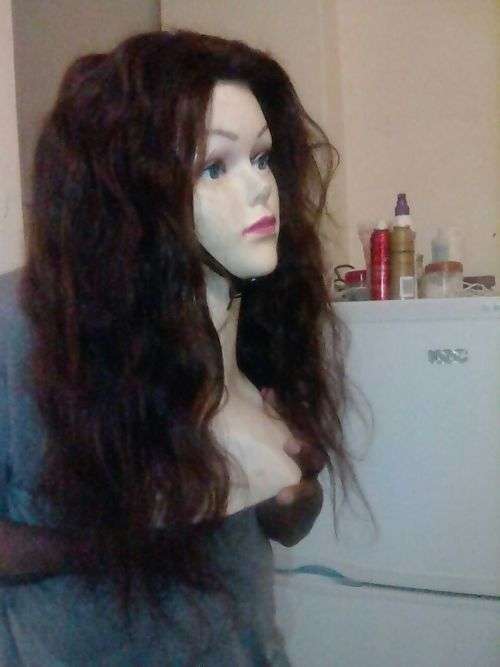 Brazilian & Peruvian hair wigs with frontal lace closure 6-18 inches/400g/8A