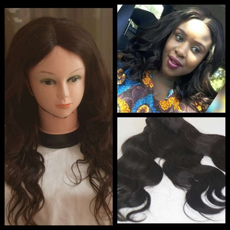 Peruvian &brazilian hair 6-20inches+lace closure/9A/Wavy