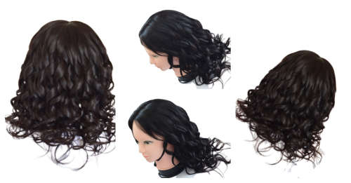 Brazilian OR Peruvian 1Part lace frontal wigs/9A (Straight or Wavy) - Various Lengths