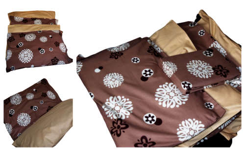 100% Jani Cotton Percale Bed Sheet - 6pc