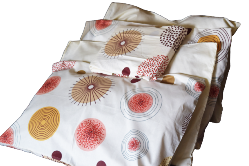100% Jani Cotton Percale Bed Sheet - 6pc