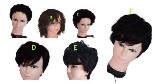 Remy human hair wigs-Various styles