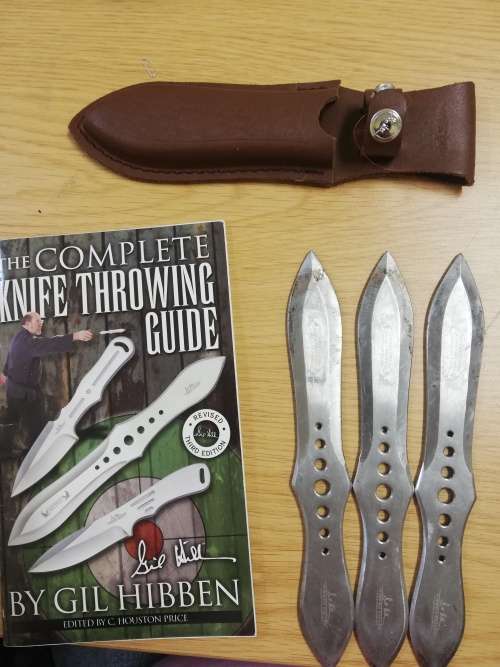 Gil Hibben Limited Edition Set of Throwing Knives