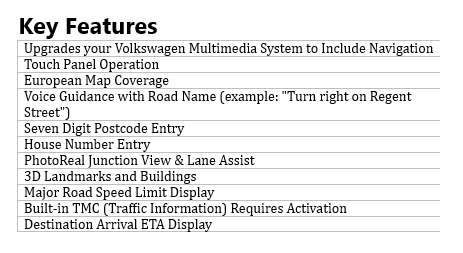VW Navigation Upgrade