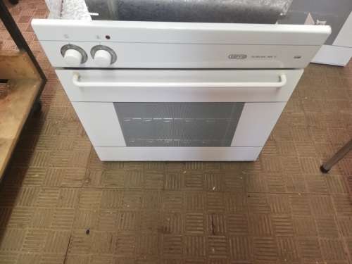 Defy 600C Slimline Oven - White