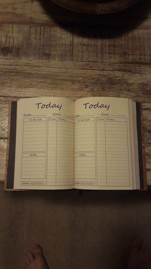 Leather and Wood Half Bound Journals