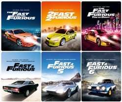 Fast and Furious Blu-ray 1-6