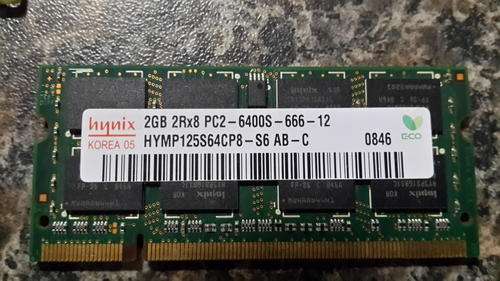DDR2 2Gb 800Mhz laptop module