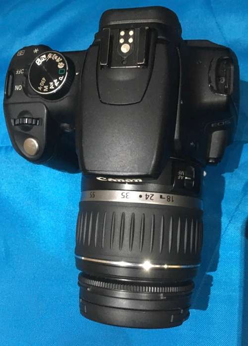 CANON EOS 350D DIGITAL WITH TWO LENSES
