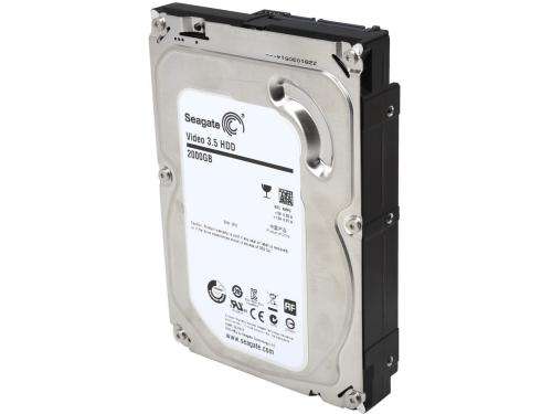 SEAGATE 3.5 HDD 2TB -  NEW VIDEO STREAMING