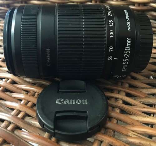 Canon Lense EF-S 55-250mm F/4-5.6 II Image Stablizer in Good working Condition - 10% OFF
