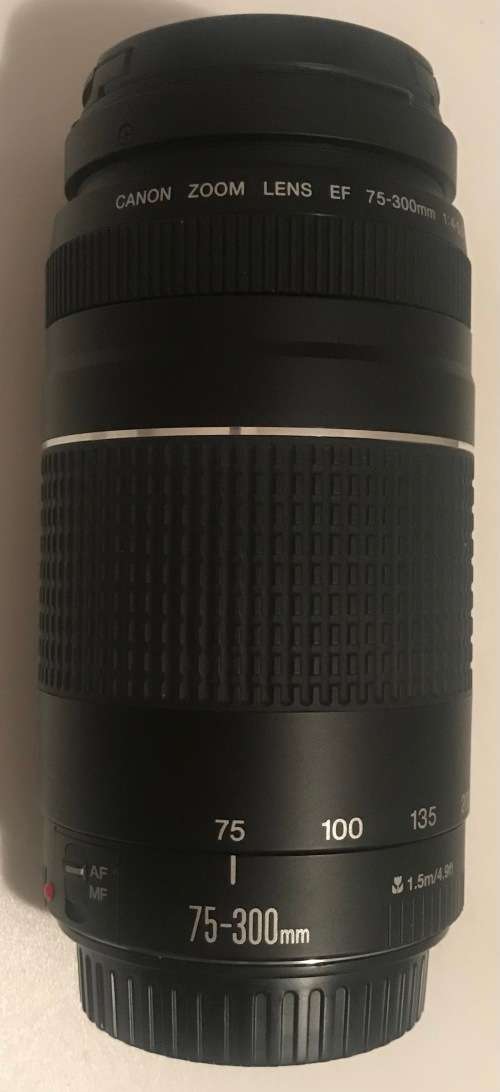 CANON LENS 75-300mm F4-5.6 III IN EXCELLENT WORKING CONDITION WITH BOX
