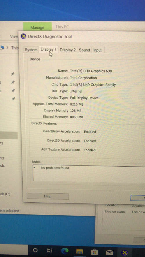 Dell Precision 3530 i7 8th Gen 16gb Ram 512gb Ssd - 4gb Graphics card In Excellent Working Condition