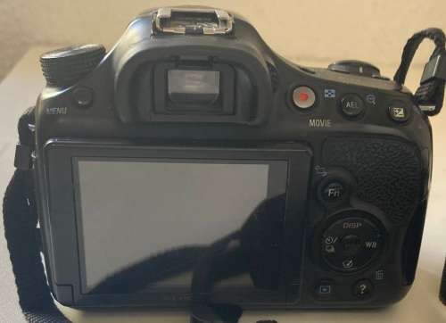 Sony SLT A58 Camera with Two Lenses DT18-55 Sam II,DT 108/50mm in Good Working Condition