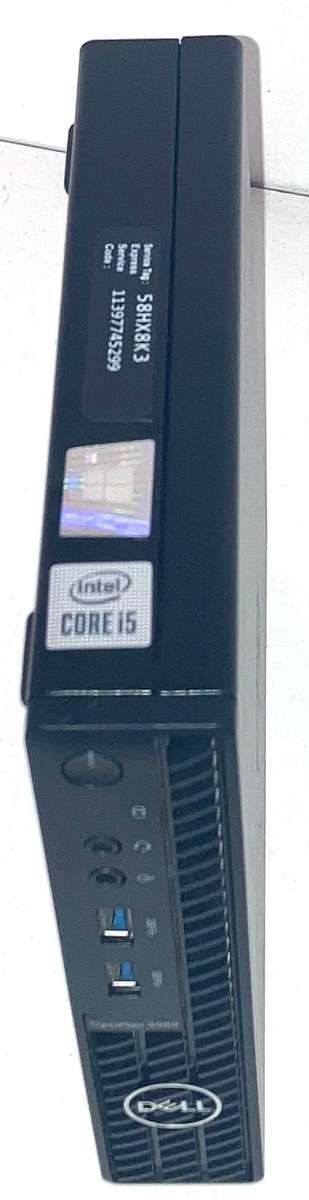 Dell Optiplex 3080 i5 - 10500T 2.30Ghz, 8GB DDR4 RAM, 128GB NVMe SSD, Win 10 Pro