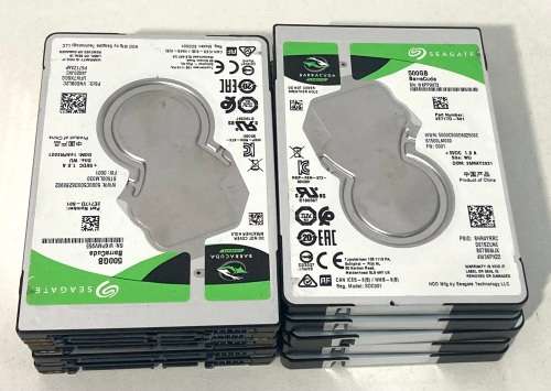 Seagate BarraCuda ST500LM030 - hard drive - 500 GB 2.5` - SATA 6Gb/s 100% Health