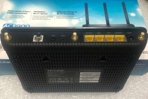 TP-LINK ROUTER AC 1900 ARCHER VR900 VDSL/ADSL MODEM ROUTER-SALE